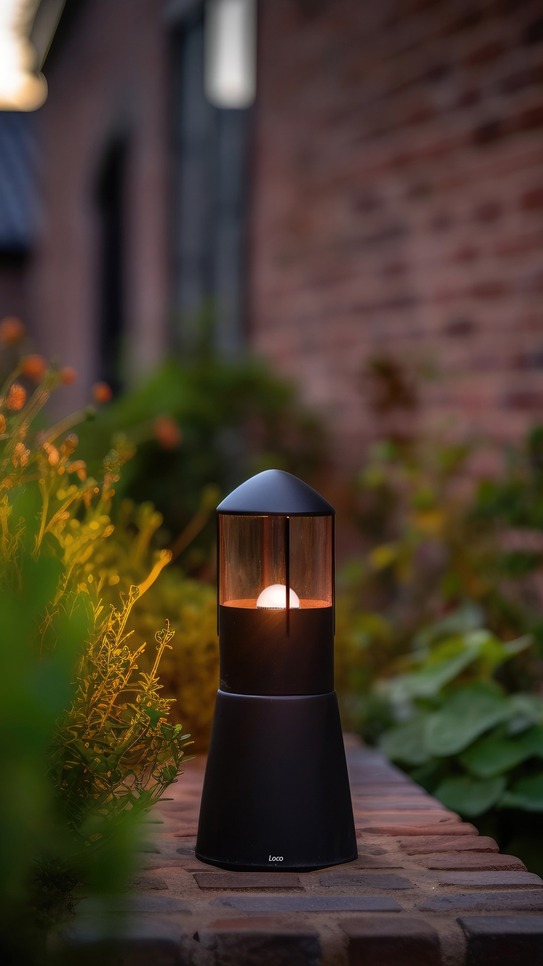 Portfolio image about garden lantern