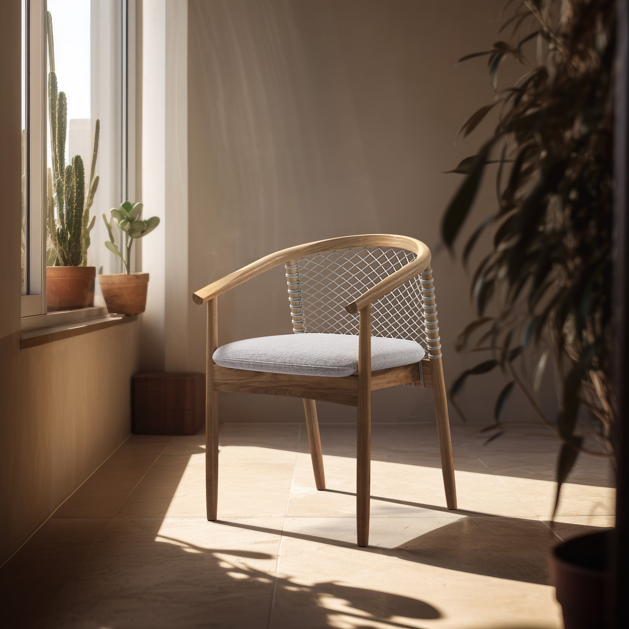Portfolio image about chair near the window